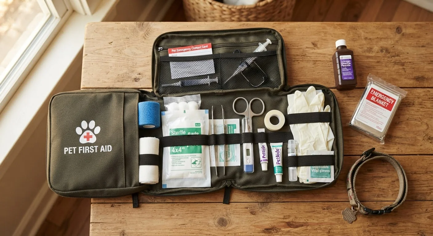 Building a Pet First Aid Kit: What Belongs Inside and Why