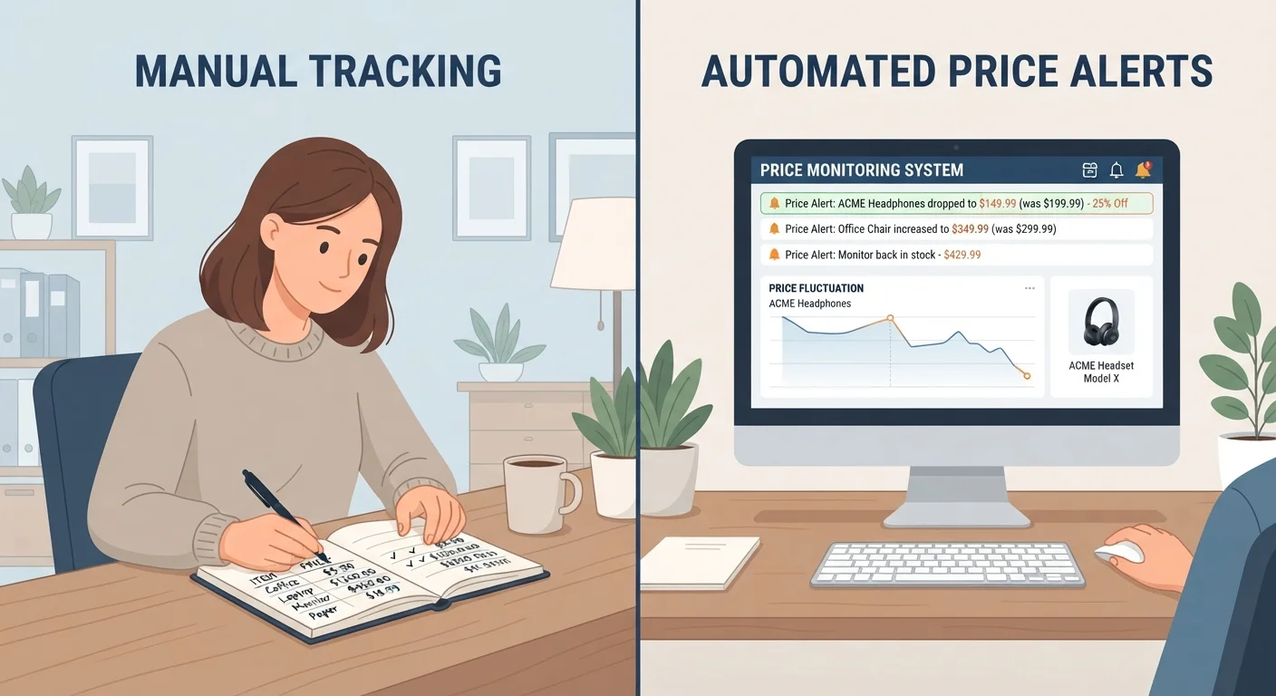 Manual vs. Automated Price Tracking: Weighing the Effort Against the Payoff