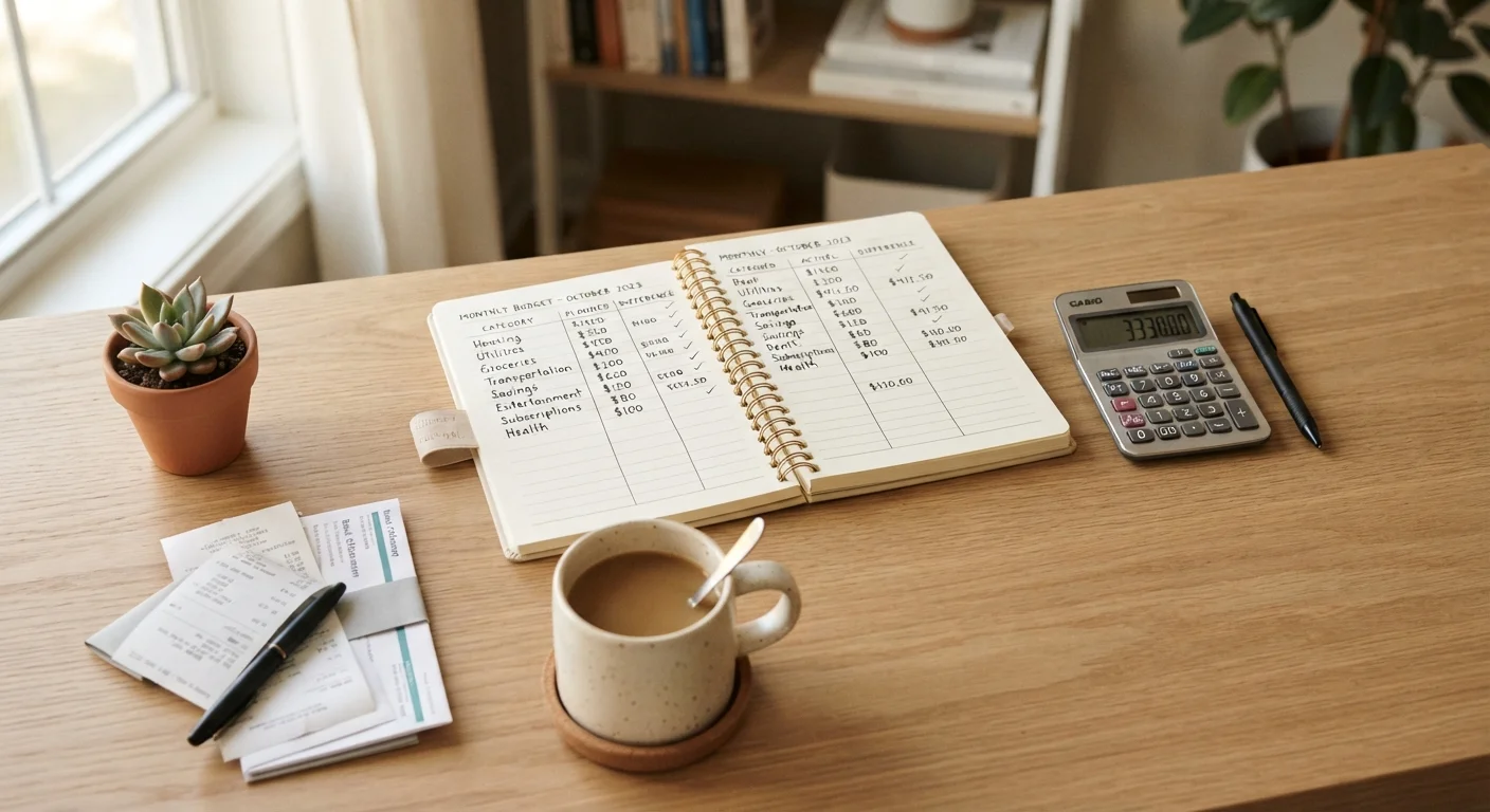 Monthly Budget Health Check: A Self-Audit Checklist