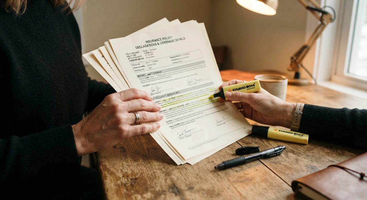Reading Your Auto Insurance Policy Without Getting Lost
