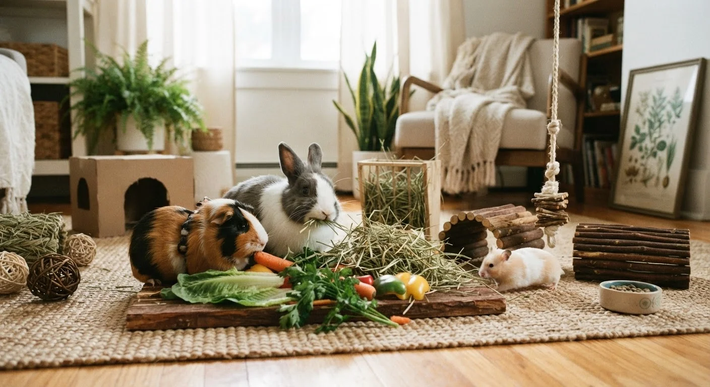 Small Pet Care Fundamentals: Rabbits, Guinea Pigs, and Hamsters