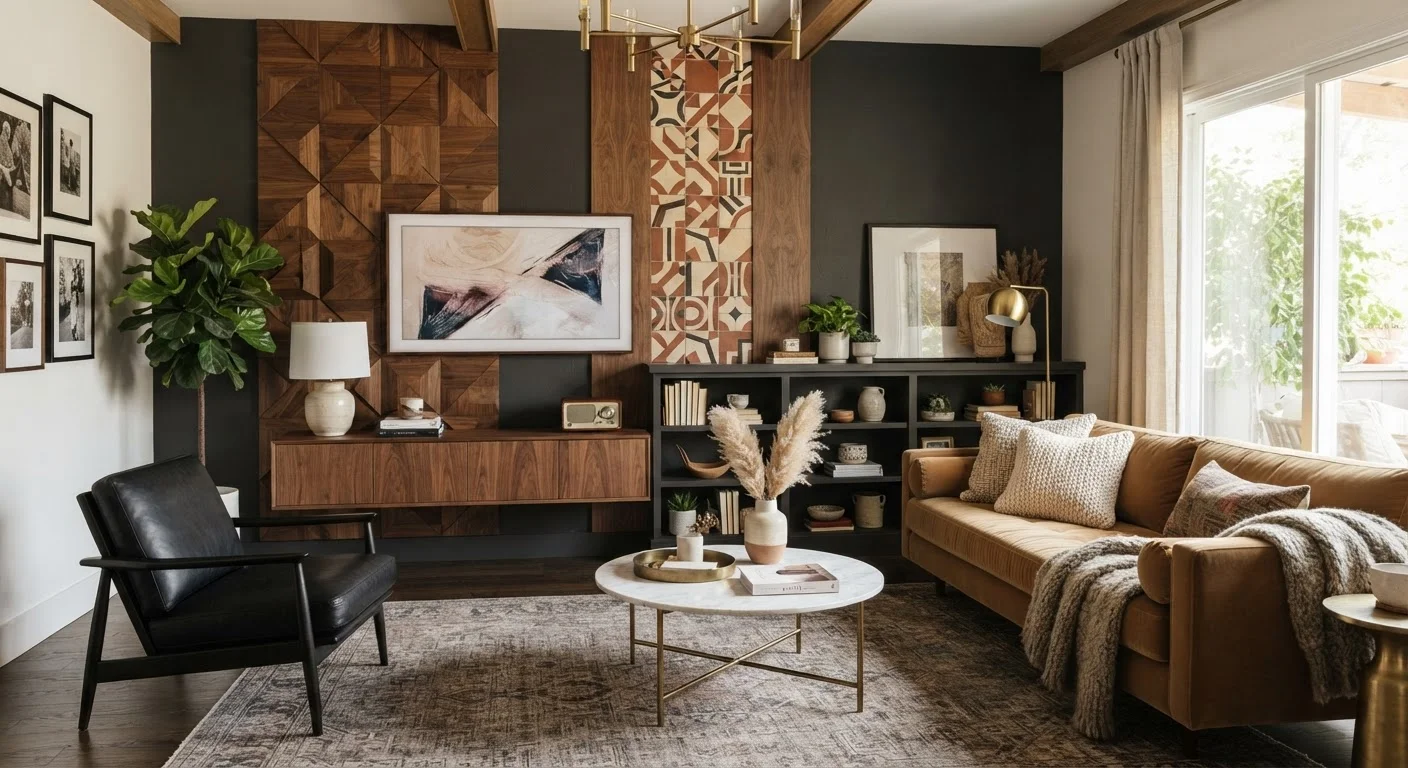 Statement Wall Treatments: Paint, Wallpaper, Panelling, and Tile Compared