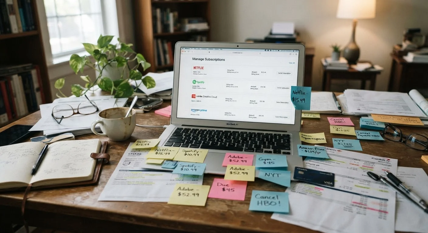 The Real Cost of Subscriptions You've Stopped Using