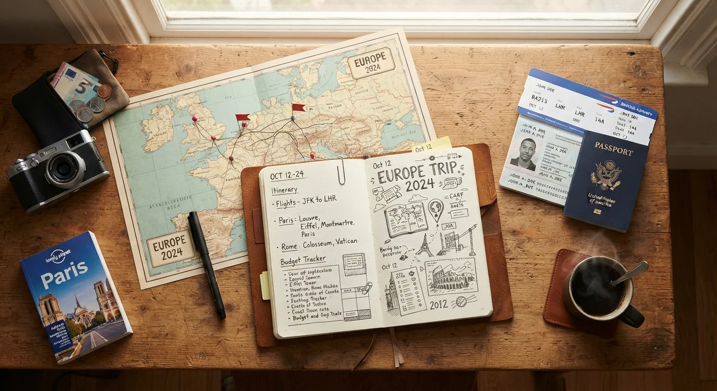 Travel Planning from Scratch: What to Do First, Second, and Last
