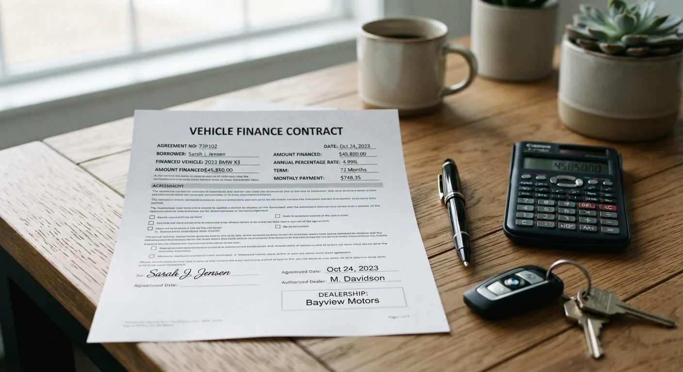 Understanding Your Auto Loan: APR, Terms, and Total Interest Paid