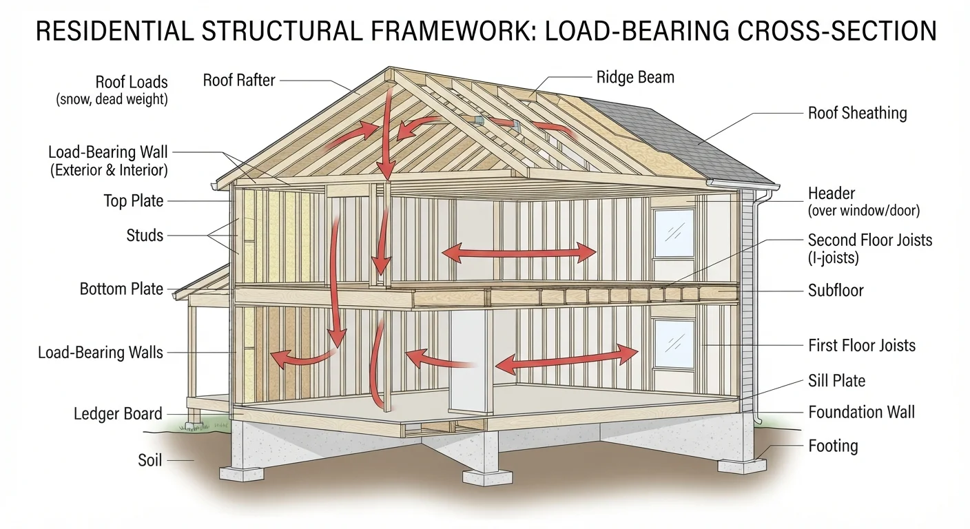 What Exactly Is a Load-Bearing Wall — and Why Does It Matter?