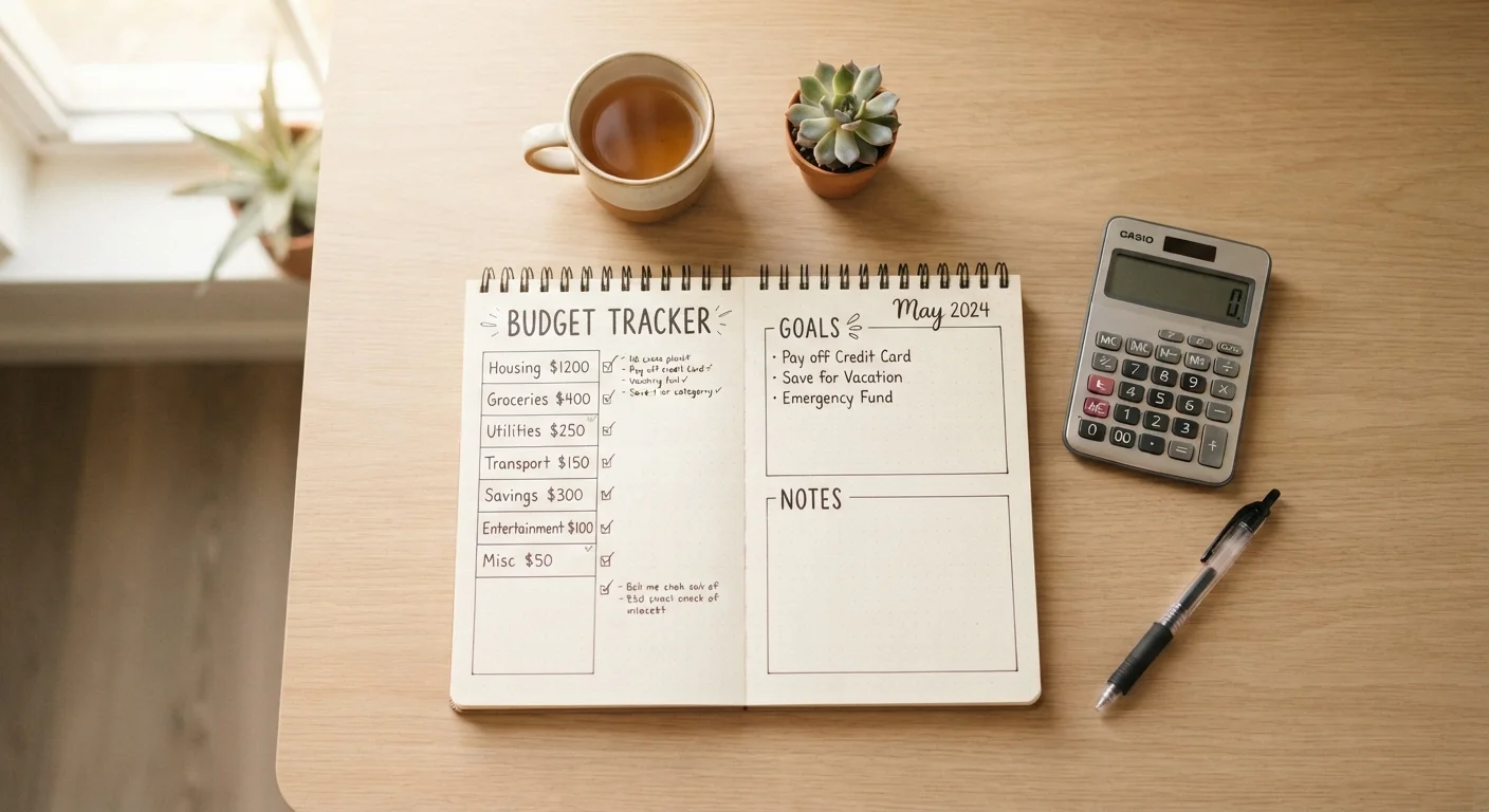 Your First Monthly Budget in Seven Steps